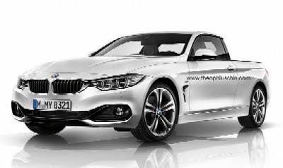 BMW 4 series lorry version envisioned by Theophilus Chin